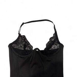 Black Lace Women's Top